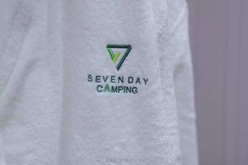 Фото номера Улучшенный двухместный номер с 1 кроватью Отель Seven day Hotel г. Тараз 5